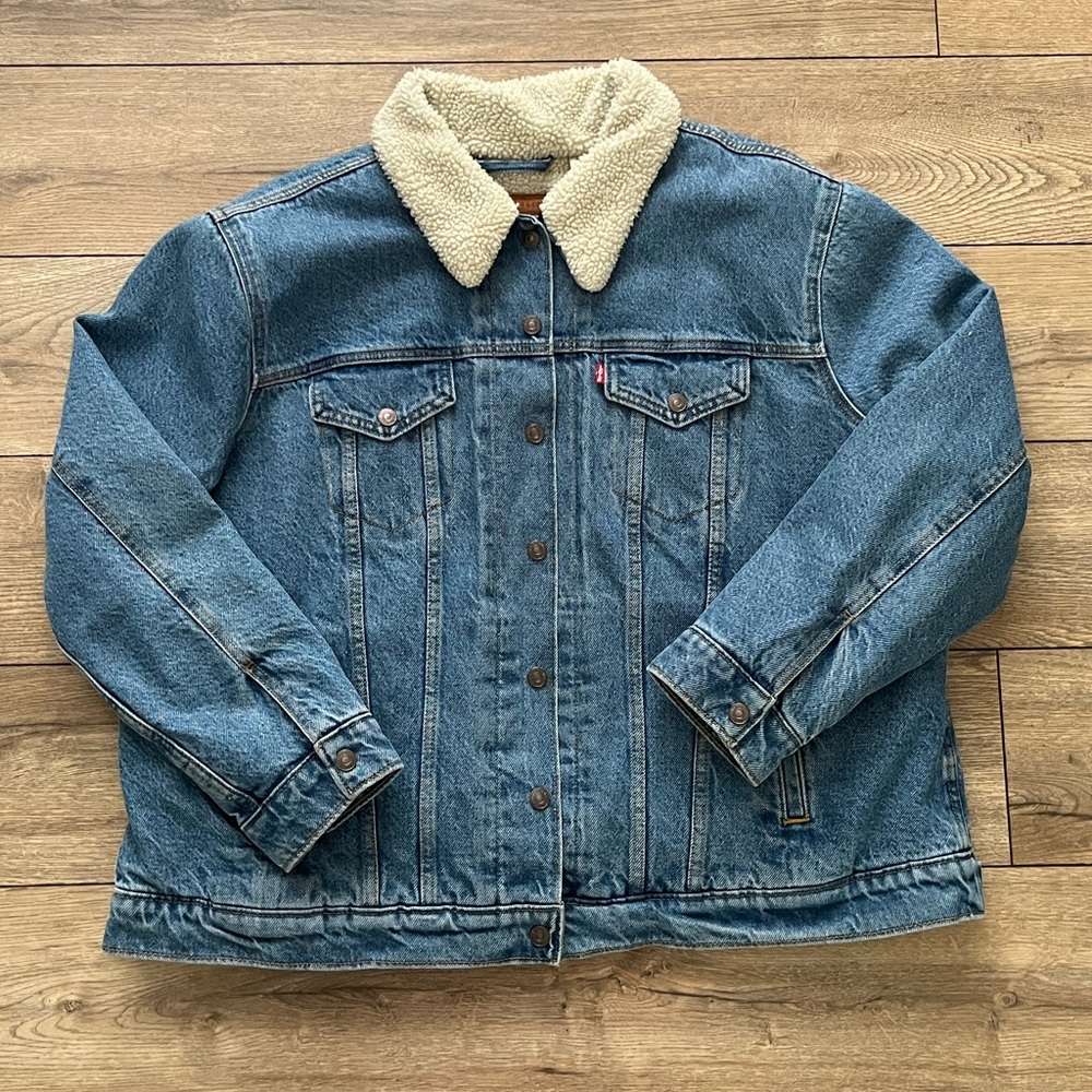 Levi Sherpa Trucker Jacket 2XL